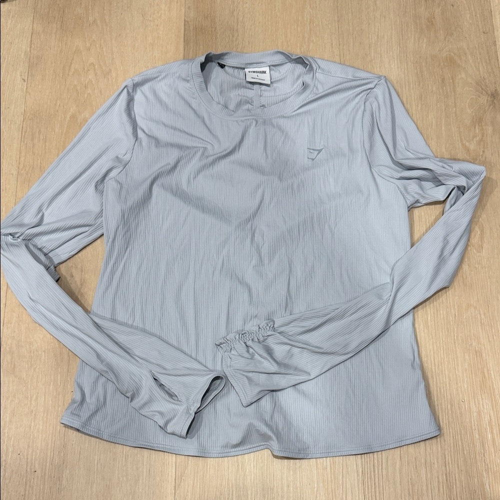 Gymshark Light Gray Performance Tee